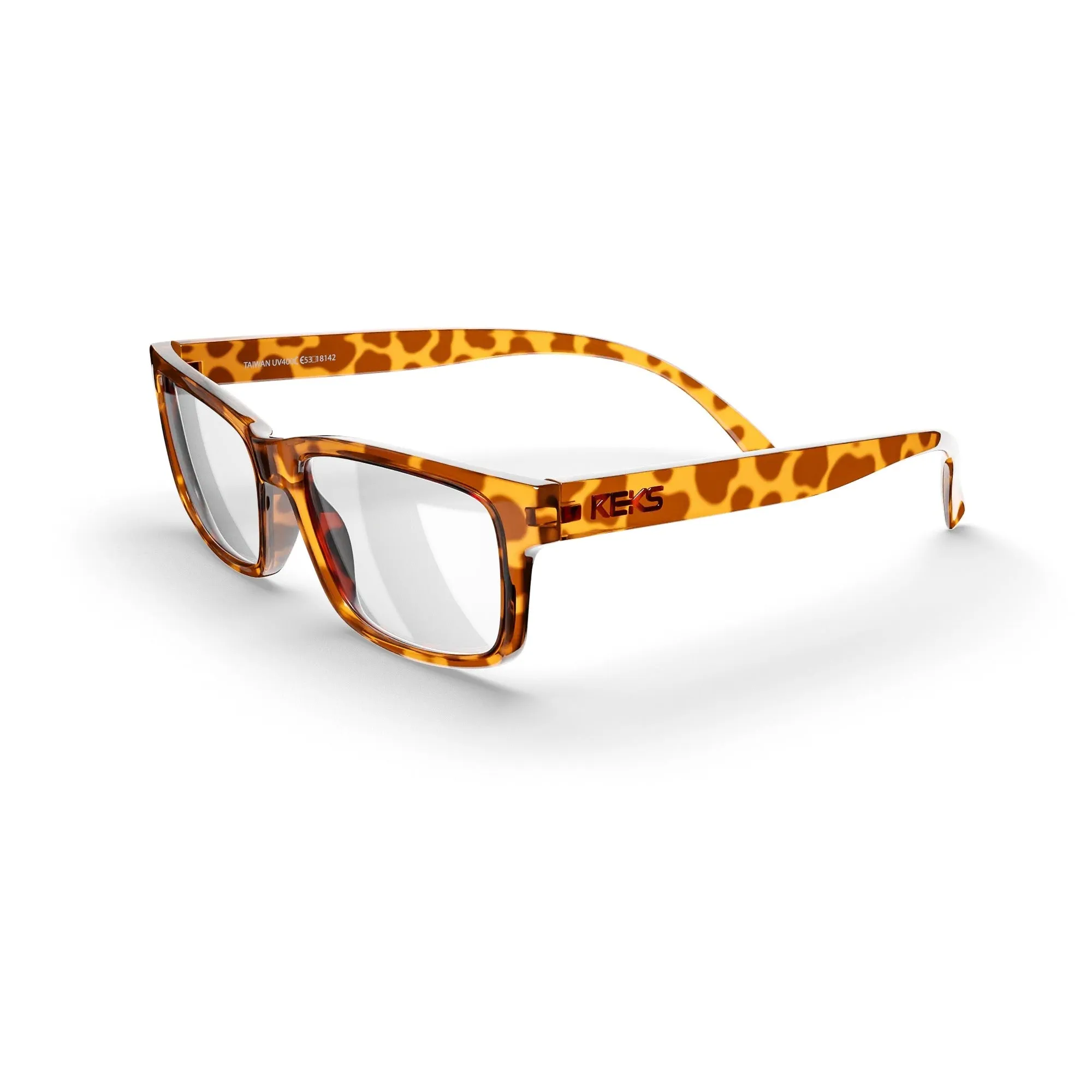 Tortoise Rectangle Eyeglasses