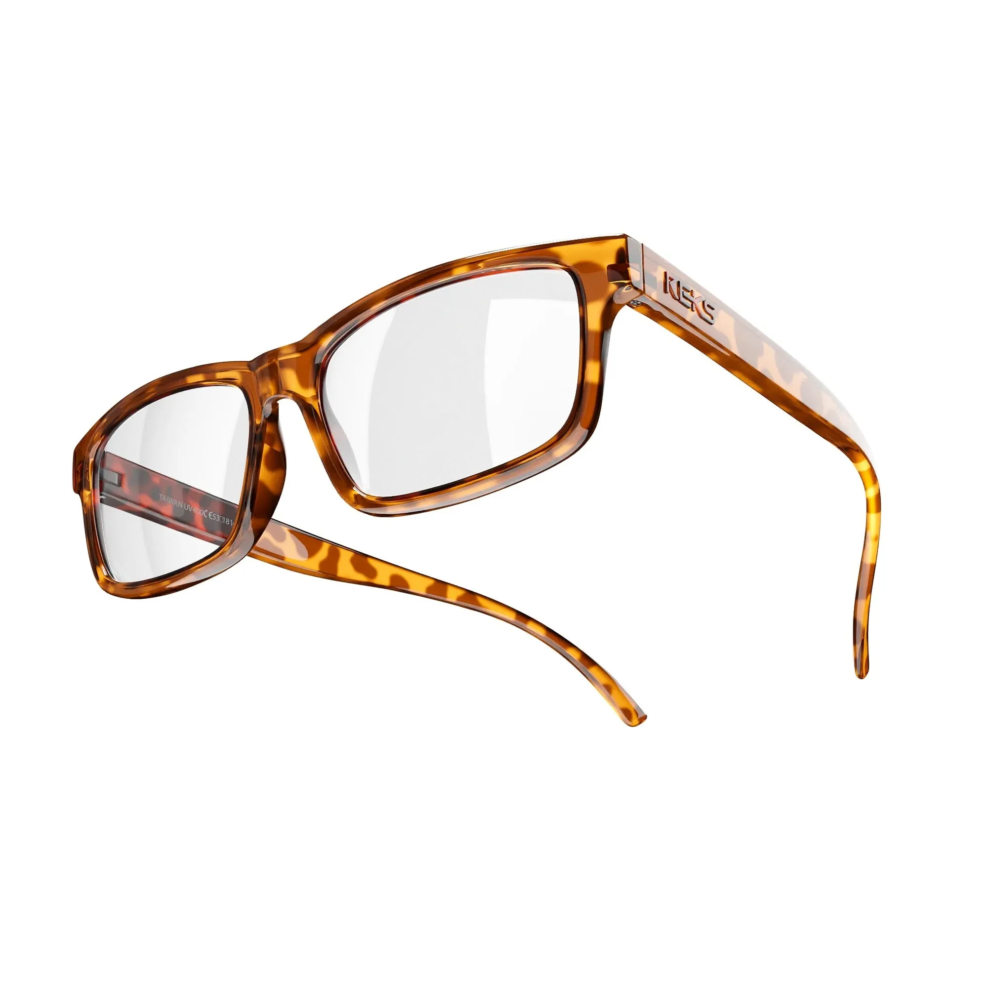 Tortoise Rectangle Eyeglasses