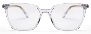 Transparent Large Square Eyeglasses for Men and Women