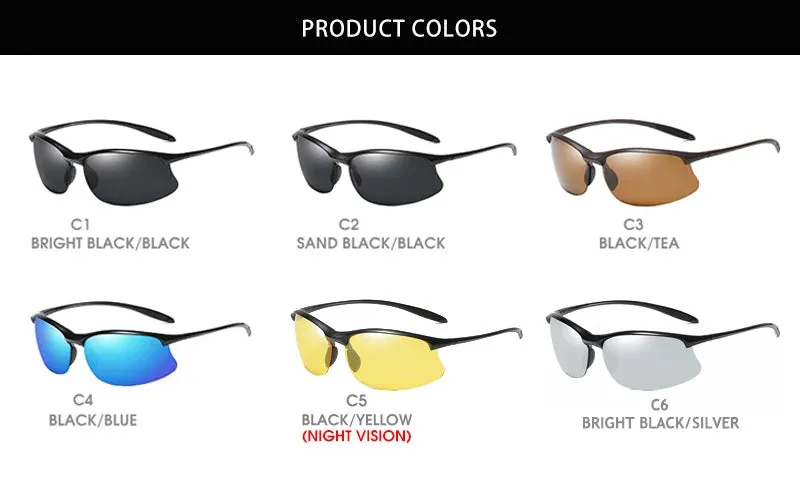 UltraLite TR90 Polarized Sports Sunglasses