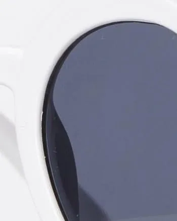 Unique Vintage White Heart Sunglasses | White