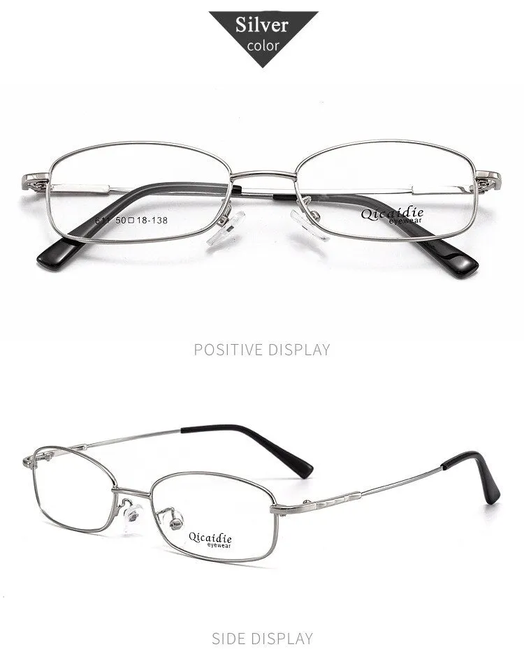 Unisex Full Rim Memory Alloy Frame Eyeglasses S611