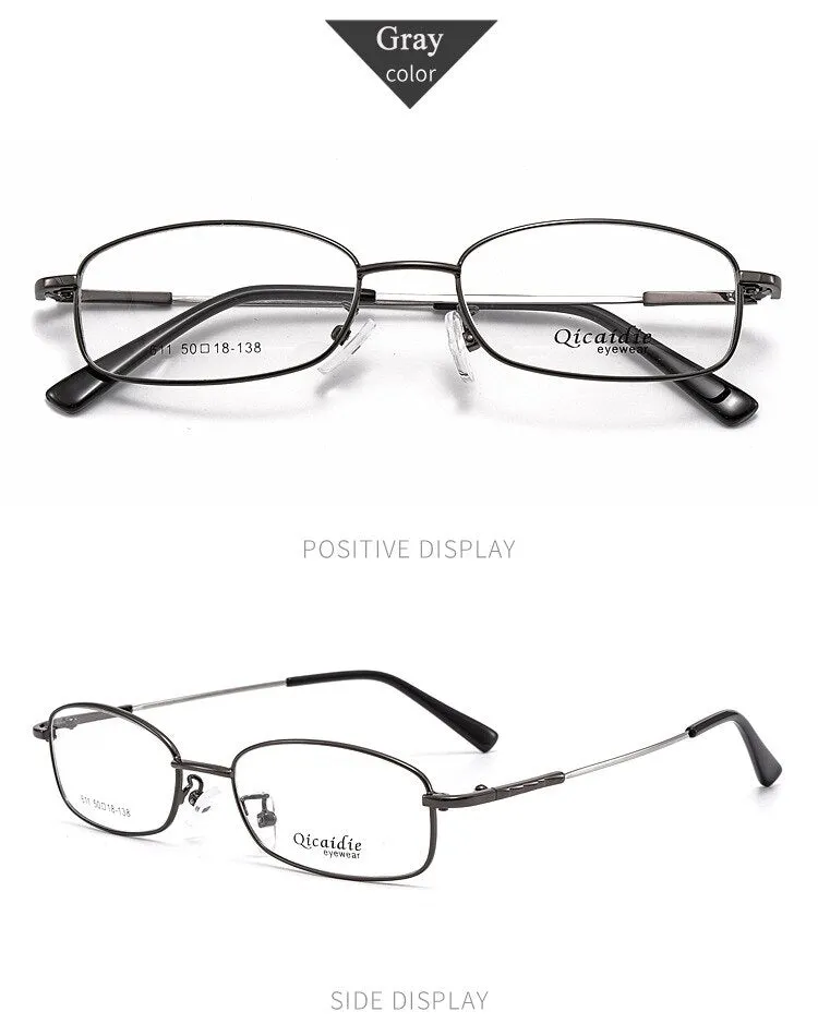 Unisex Full Rim Memory Alloy Frame Eyeglasses S611