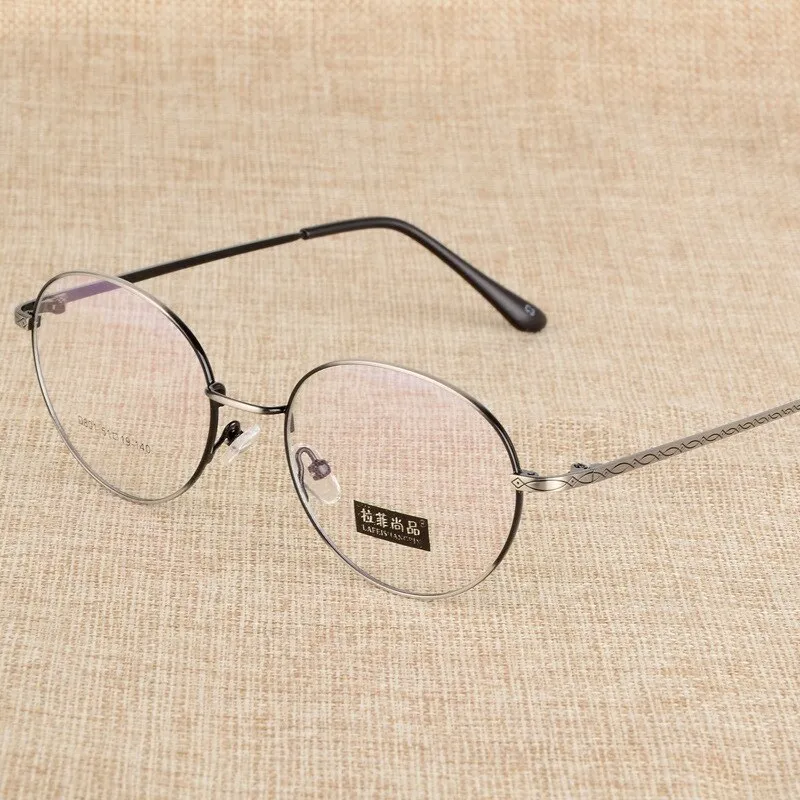 Unisex Full Rim Round Alloy Eyeglasses S801