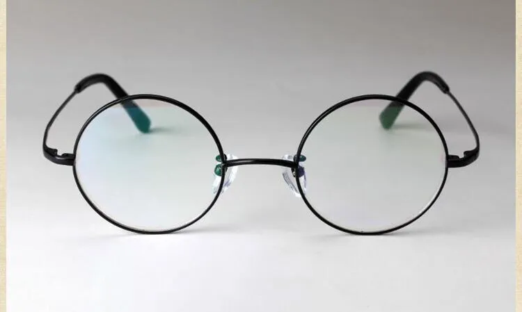 Unisex Full Rim Round Titanium Eyeglasses E8018
