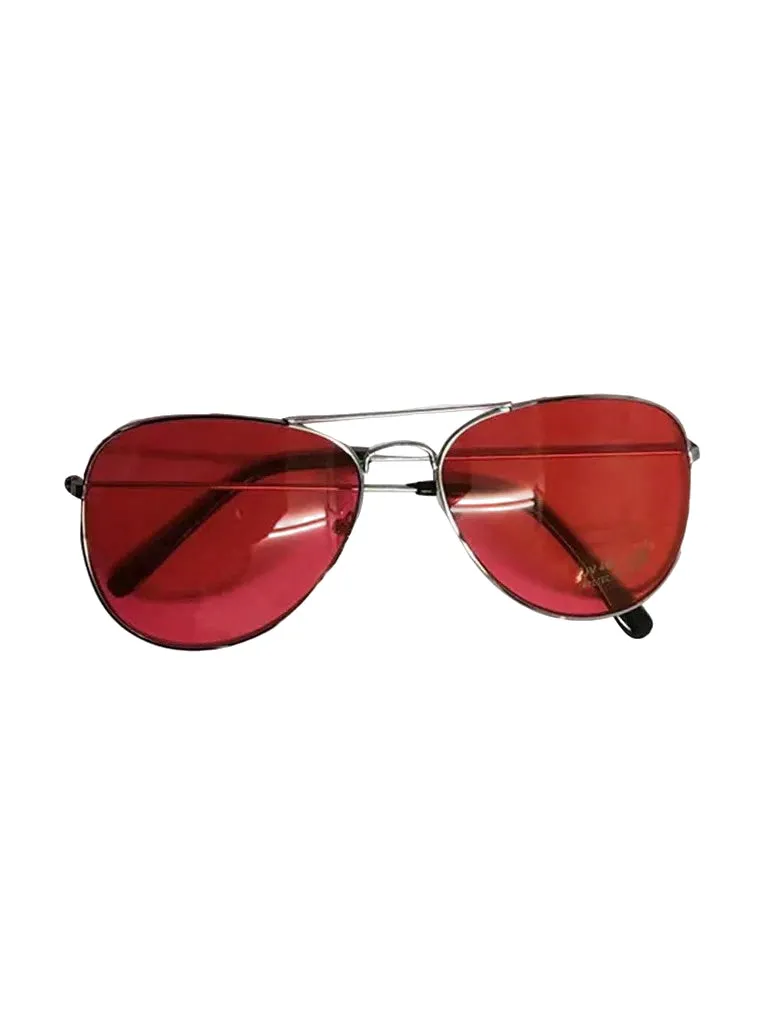 Unisex Metal Frame Aviator Fashion Glasses