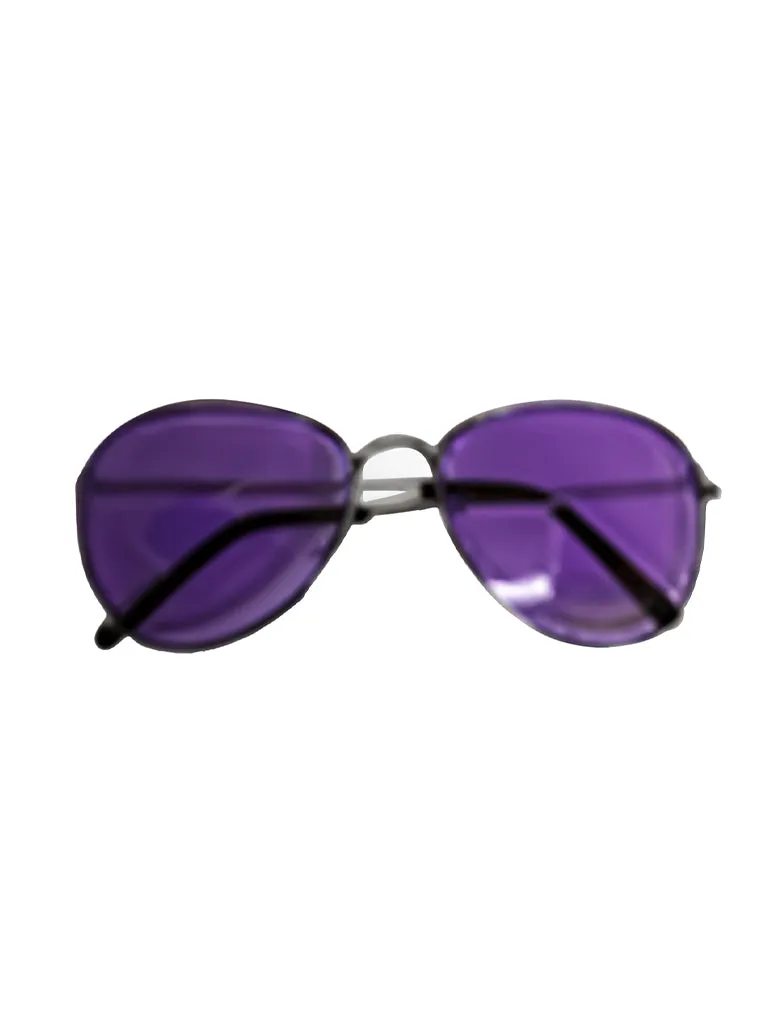 Unisex Metal Frame Aviator Fashion Glasses
