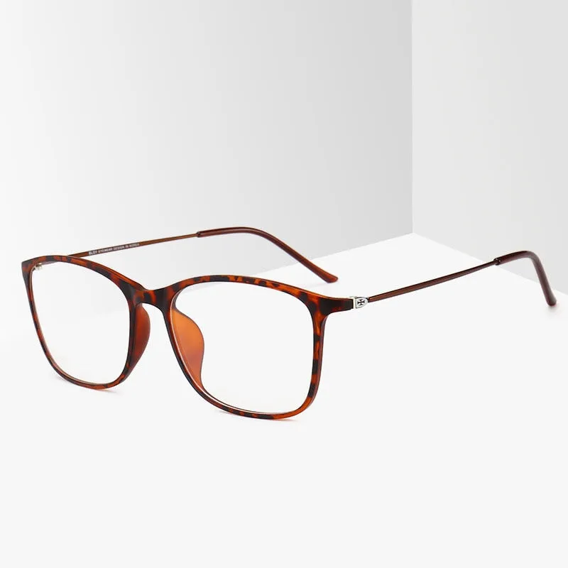 Unisex TR90 Square Full Rim Frame Eyeglasses 2215