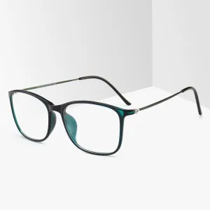 Unisex TR90 Square Full Rim Frame Eyeglasses 2215
