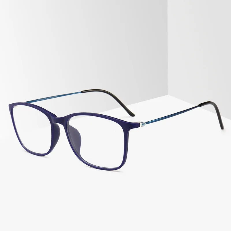 Unisex TR90 Square Full Rim Frame Eyeglasses 2215