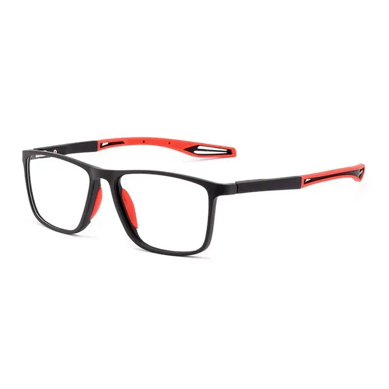 Unisex Ultralight Silicone TR Sports Myopia Glasses Anti Blue Light Men Basketball Anti-Shedding Eyewear Prescription Eyeglasses