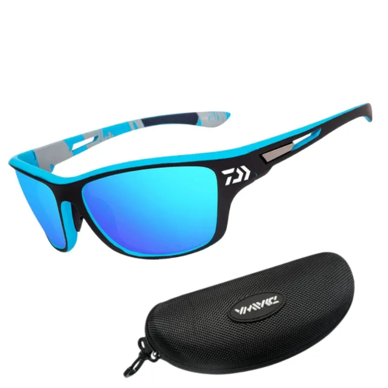 UV Protective Polarized Fishing Sunglasses with Travel Case