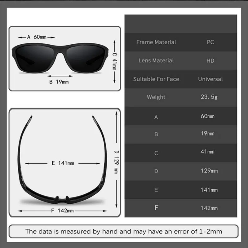 UV Protective Polarized Fishing Sunglasses with Travel Case