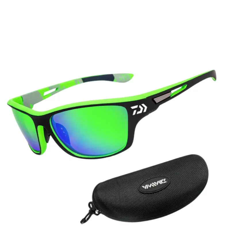 UV Protective Polarized Fishing Sunglasses with Travel Case