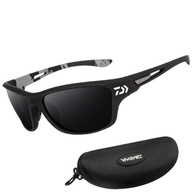 UV Protective Polarized Fishing Sunglasses with Travel Case