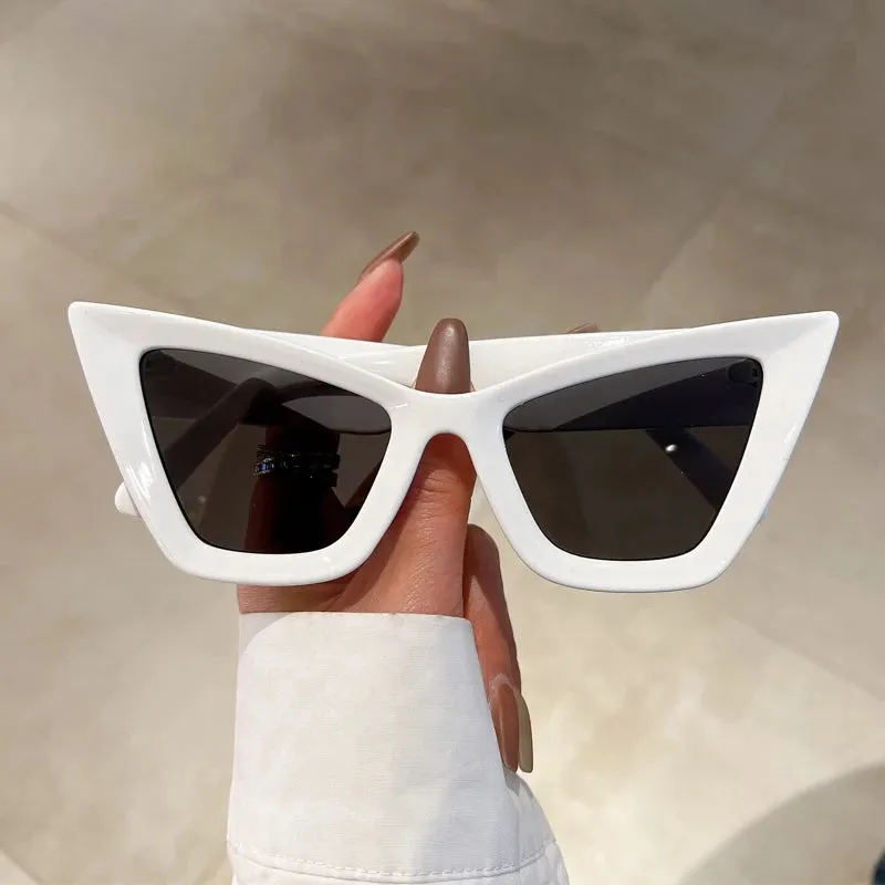 VAIGE Chic Oversized Cat Eye Gradient Sunglasses in Black, Brown, and Tortoise Shell