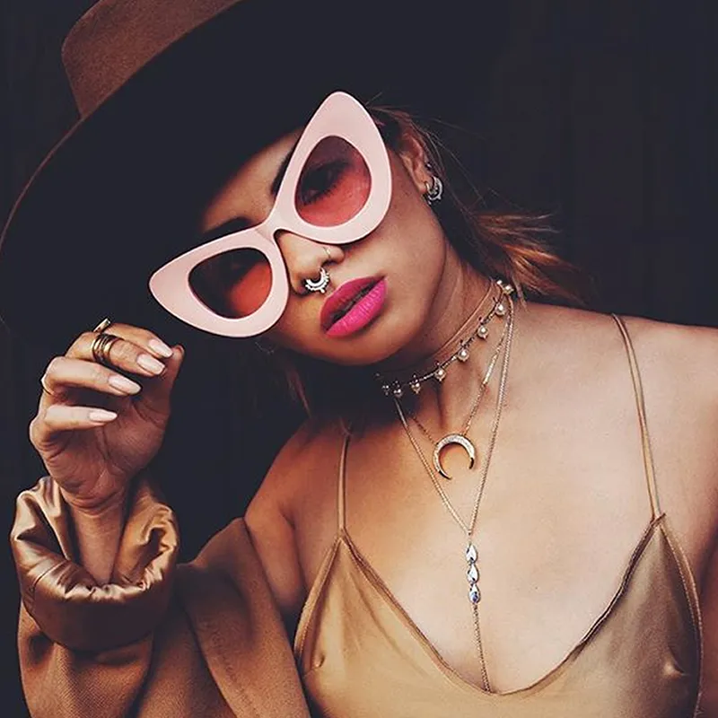 Valley City X zeroUV Aubrey Oversize Cat Eye Sunglasses A535