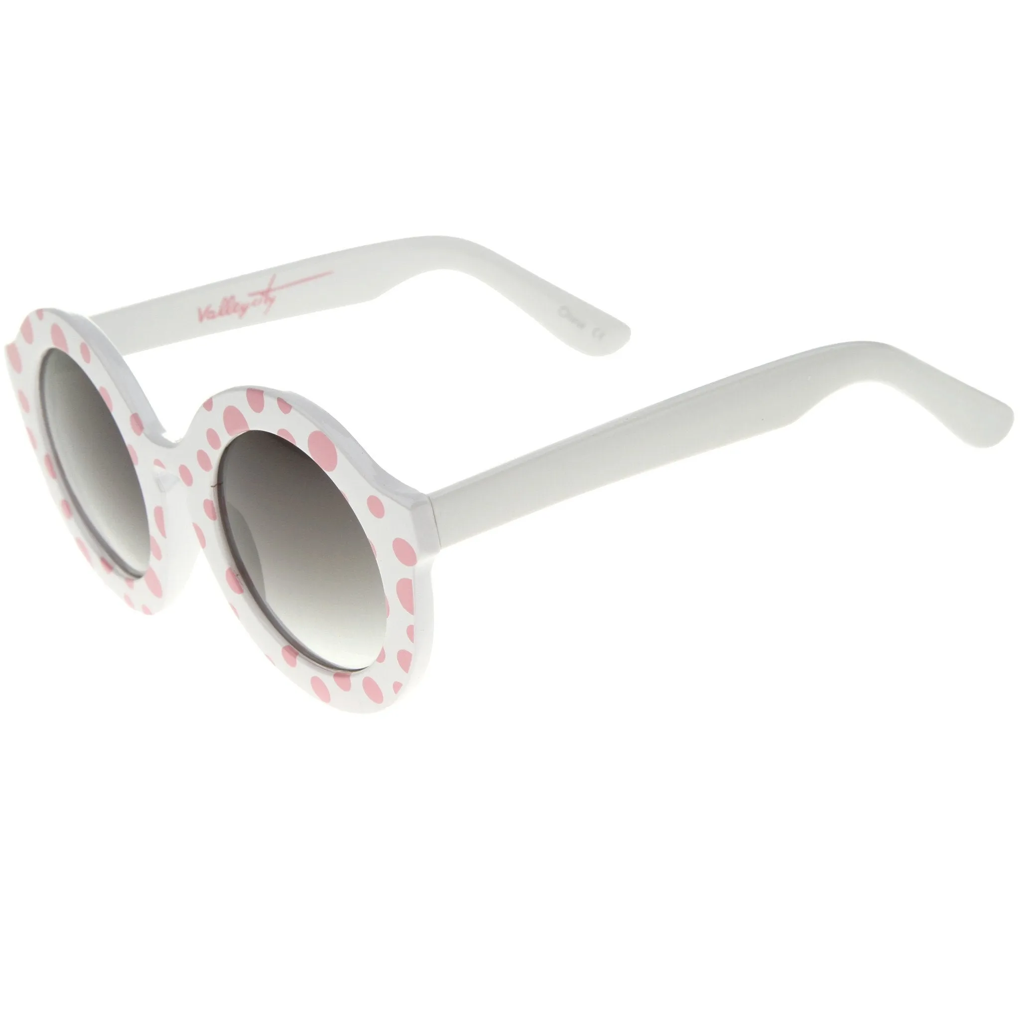 Valley City X zeroUV Retro Round Spunky Sunglasses A539