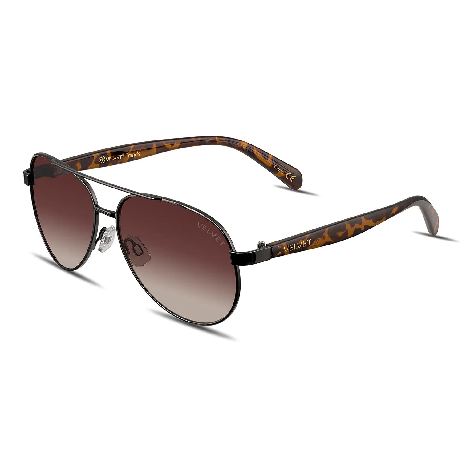 Velvet Eyewear Aviator Small Sunglass Style Box