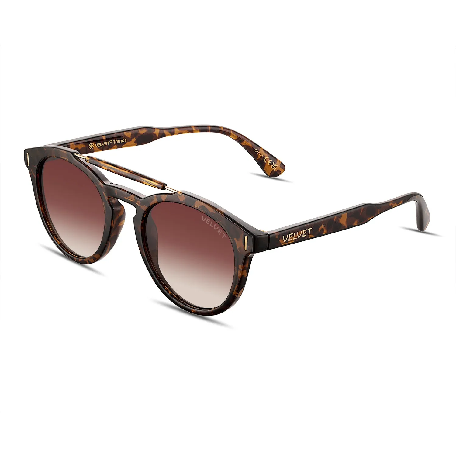 Velvet Eyewear Oval Small Face Shape Sunglass Style Box