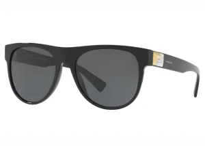 Versace Greca Tetris Sunglasses Dark Grey/Black