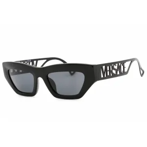 Versace Women's Sunglasses - Black Cat Eye Frame Dark Grey Lens | 0VE4432U 523287