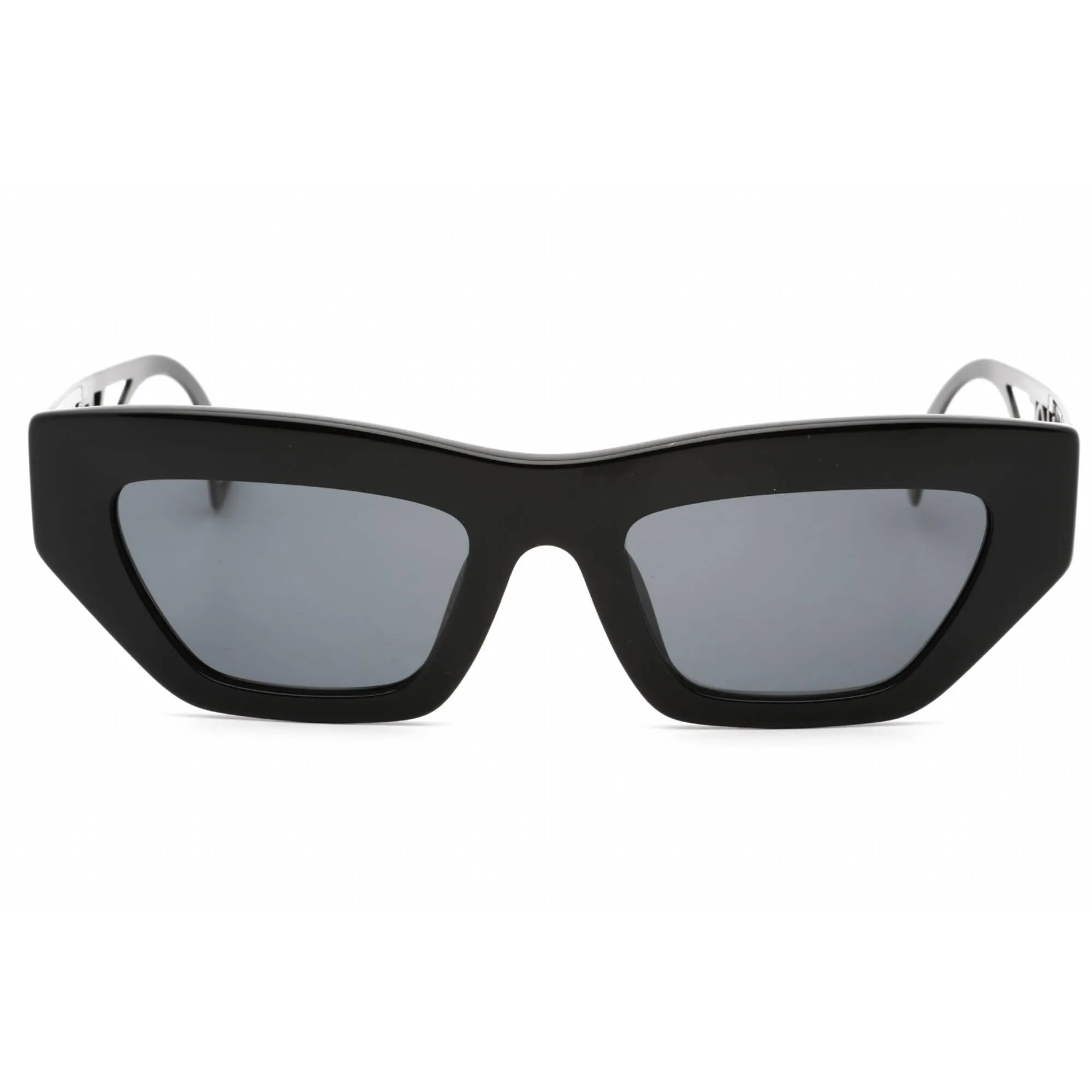 Versace Women's Sunglasses - Black Cat Eye Frame Dark Grey Lens | 0VE4432U 523287