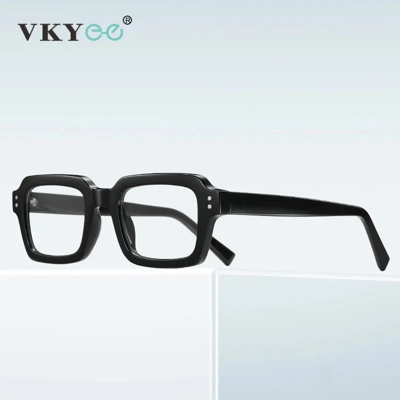Vicky Unisex Full Rim Square Tr 90 Alloy Reading Glasses 2195
