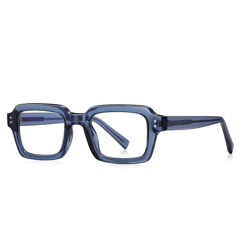 Vicky Unisex Full Rim Square Tr 90 Alloy Reading Glasses 2195