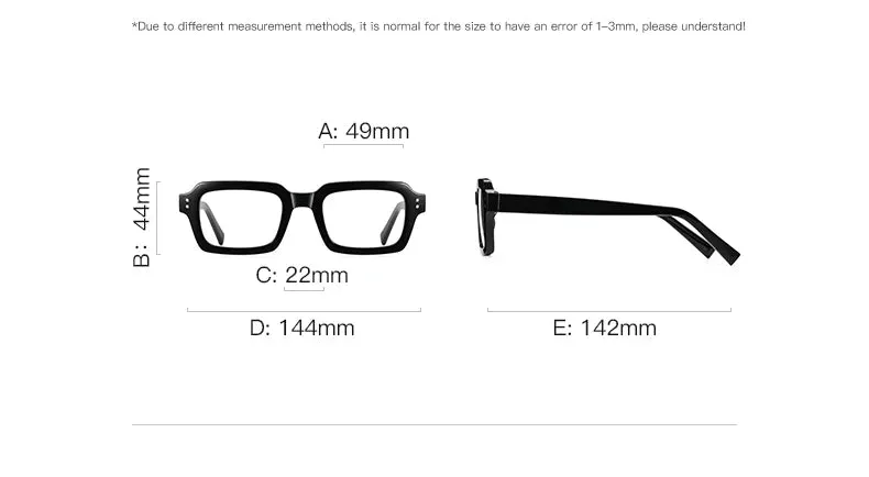 Vicky Unisex Full Rim Square Tr 90 Alloy Reading Glasses 2195