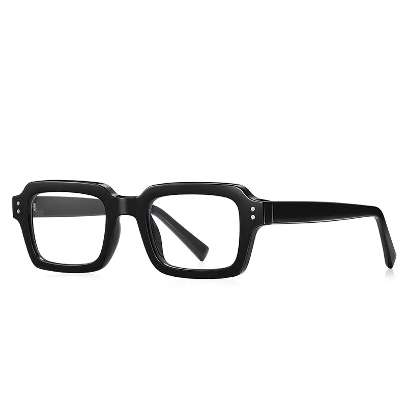 Vicky Unisex Full Rim Square Tr 90 Alloy Reading Glasses 2195