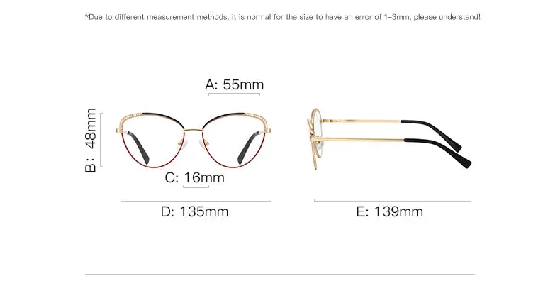 Vicky Unisex Full Rim Tr 90 Stainless Steel Butterfly Reading Glasses 3111
