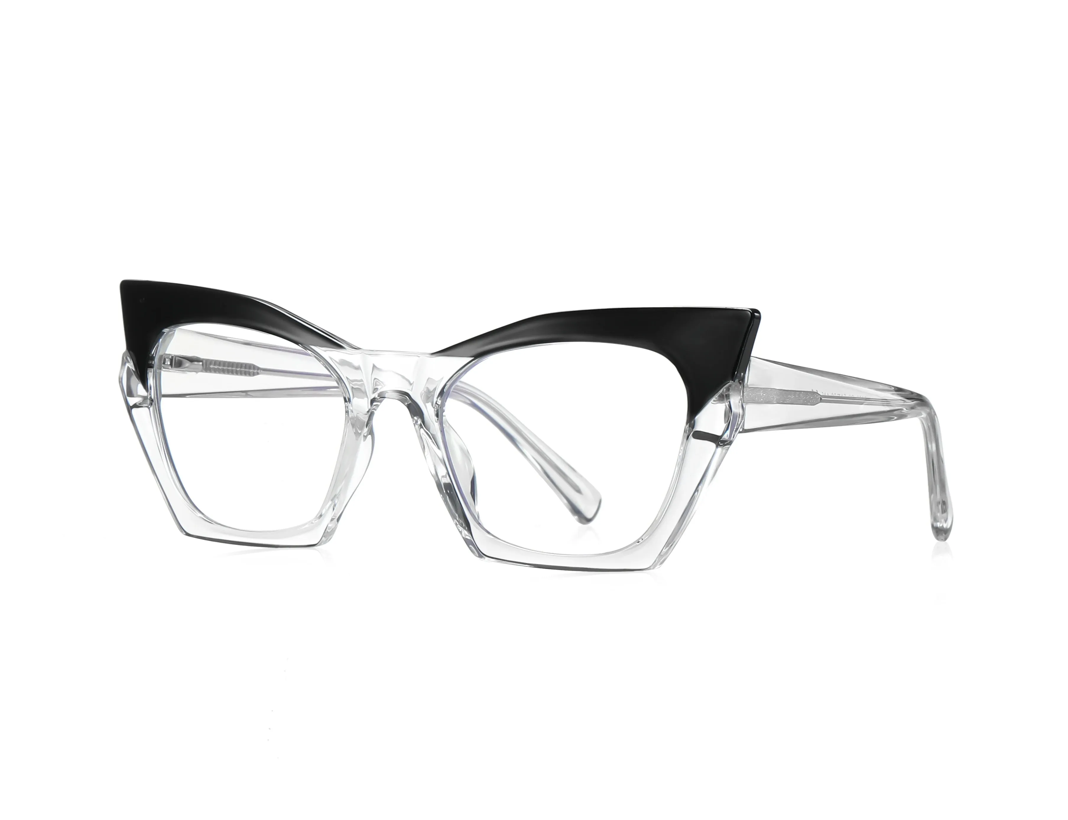 Vicky Unisex Full Rim Tr 90 Titanium Cat Eye Reading Glasses 2158