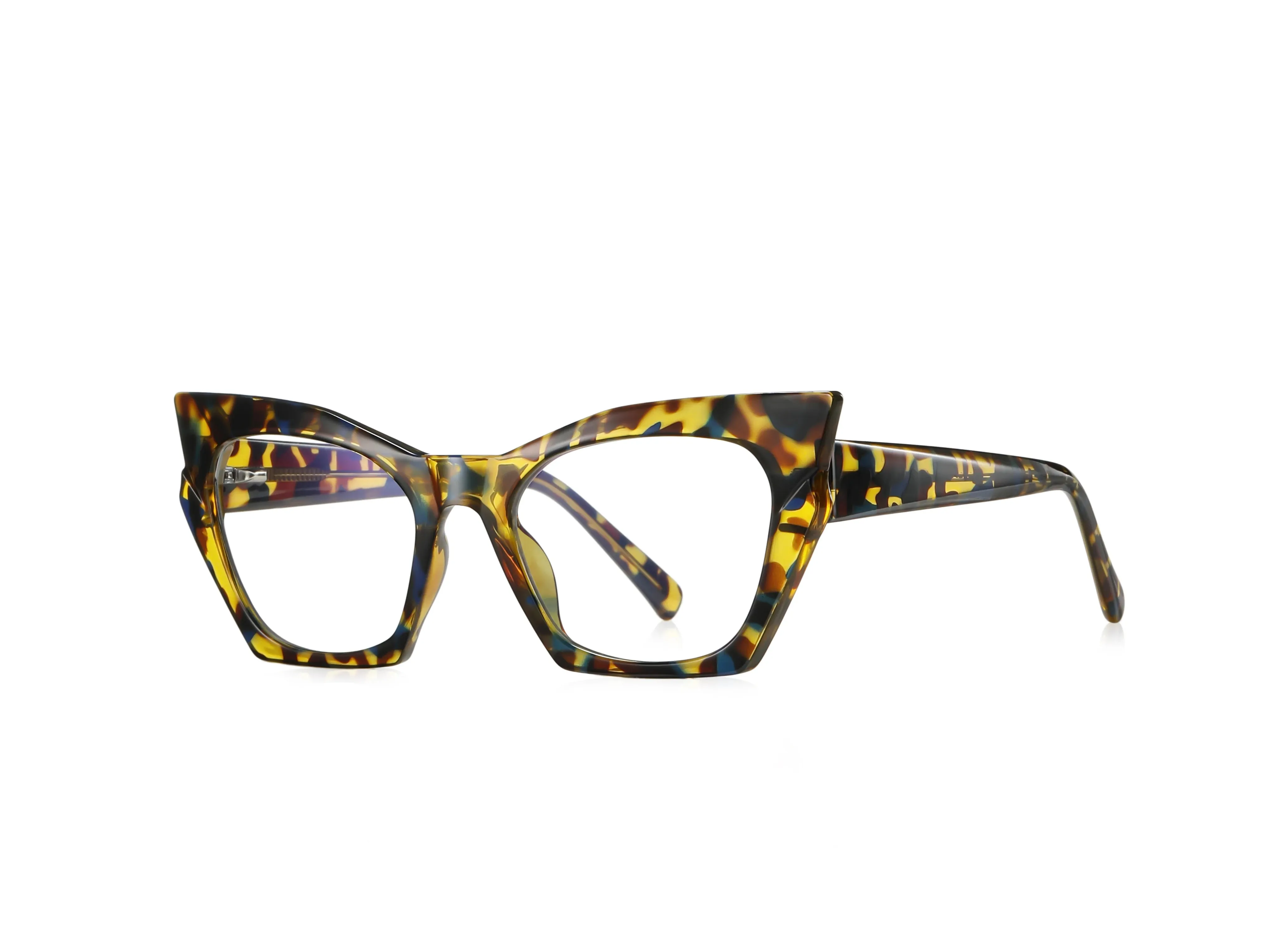 Vicky Unisex Full Rim Tr 90 Titanium Cat Eye Reading Glasses 2158