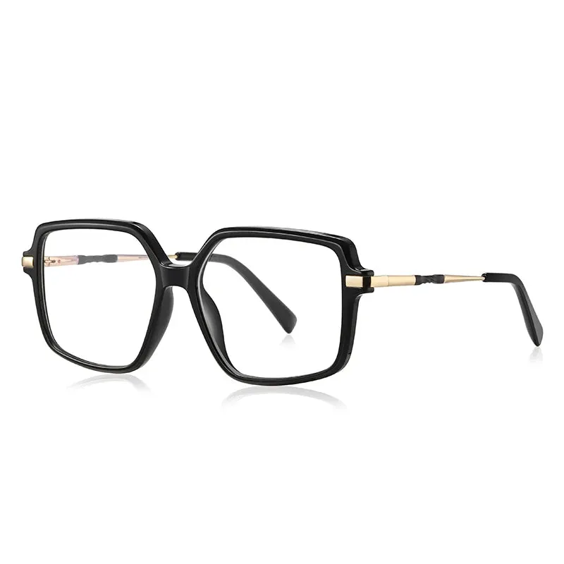 Vicky Women's Full Rim Cat Eye Tr 90 Alloy Reading Glasses 2214