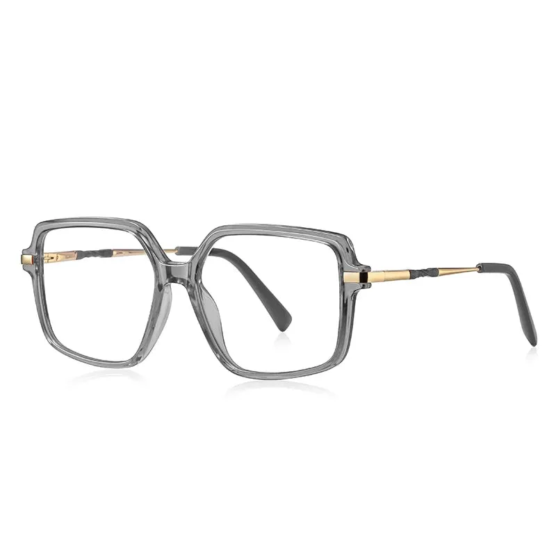 Vicky Women's Full Rim Cat Eye Tr 90 Alloy Reading Glasses 2214