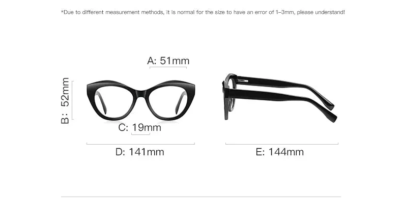 Vicky Women's Full Rim Oval Cat Eye Tr 90 Alloy Reading Glasses 2168