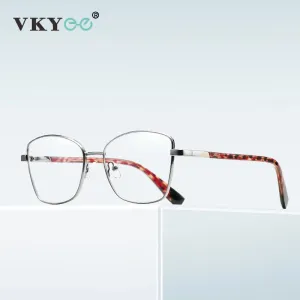 Vicky Women's Full Rim Square Alloy Reading Glasses 3010