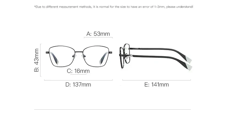 Vicky Women's Full Rim Square Alloy Reading Glasses 3010