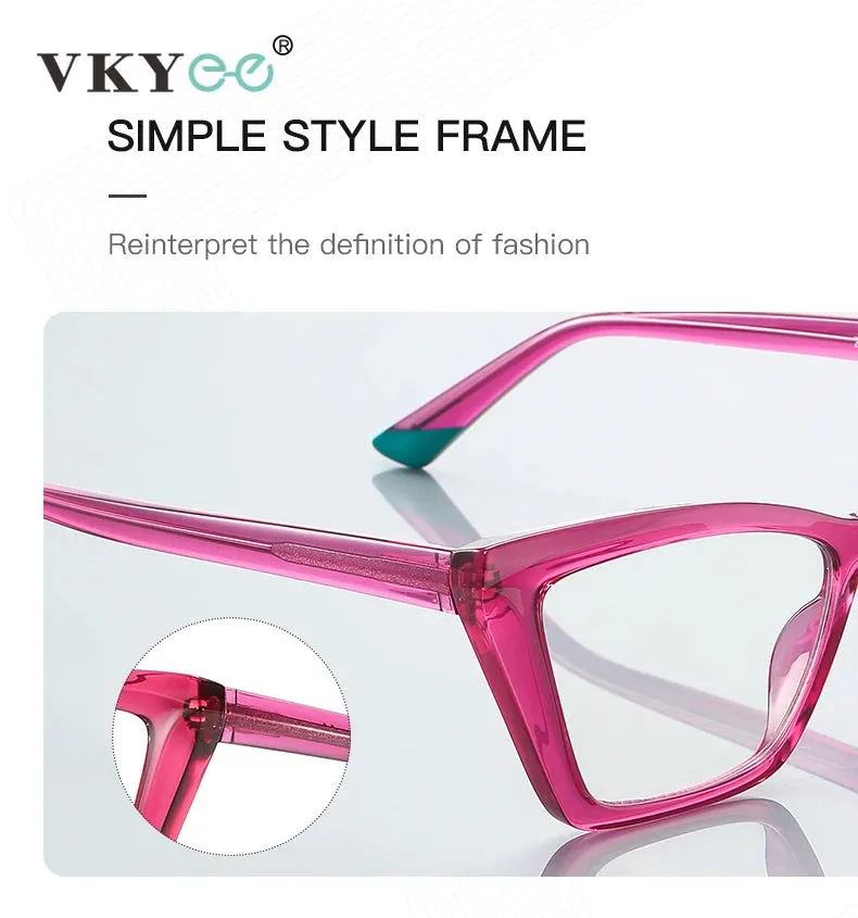 Vicky  Women's Full RIm Square Tr 90 Alloy Reading Glasses 2151