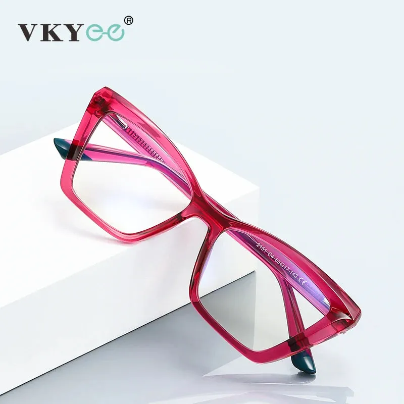 Vicky  Women's Full RIm Square Tr 90 Alloy Reading Glasses 2151