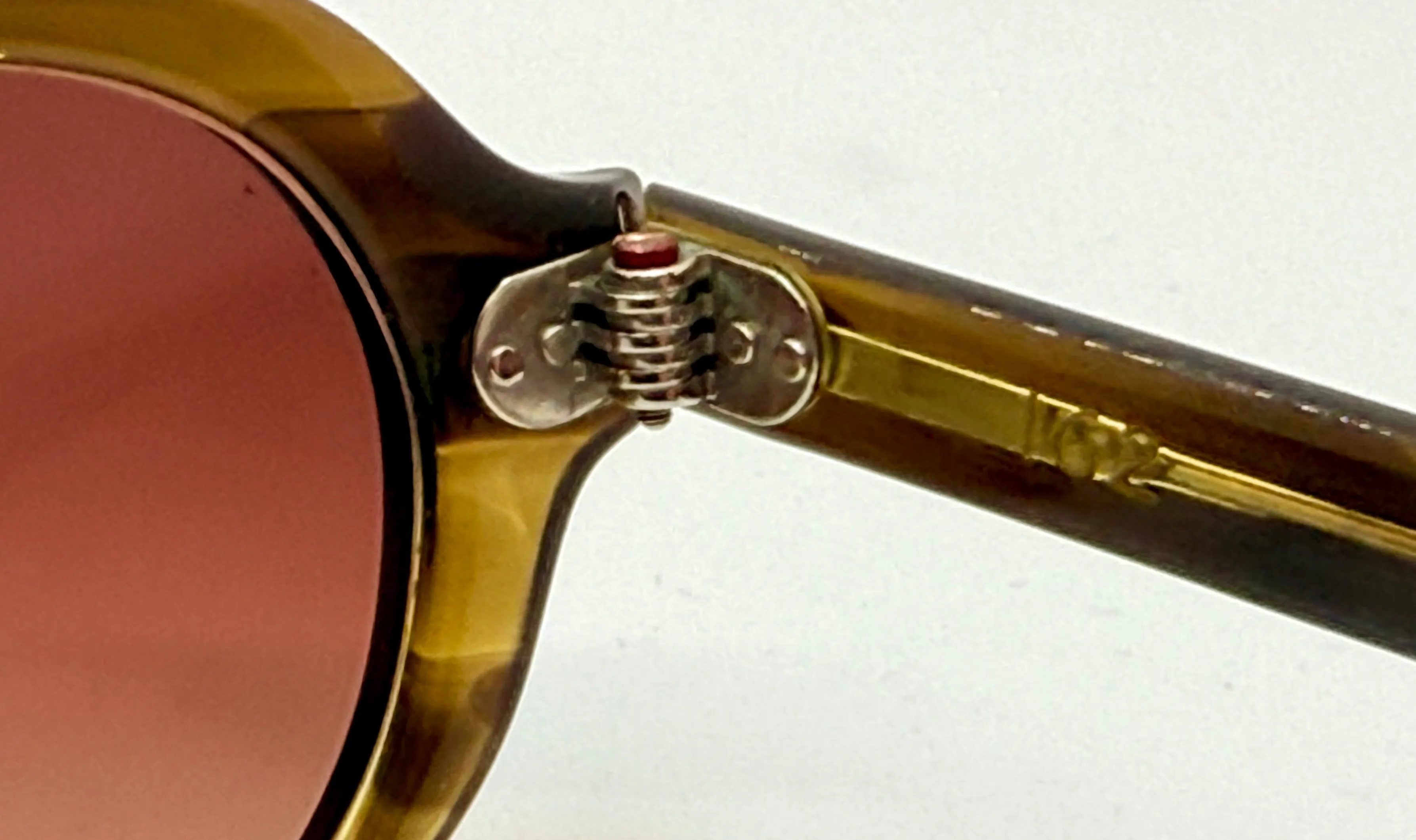 Vintage American Optical 162-Panto Sunglasses with Brand New, Custom Gradient Berko’s Designs Lenses