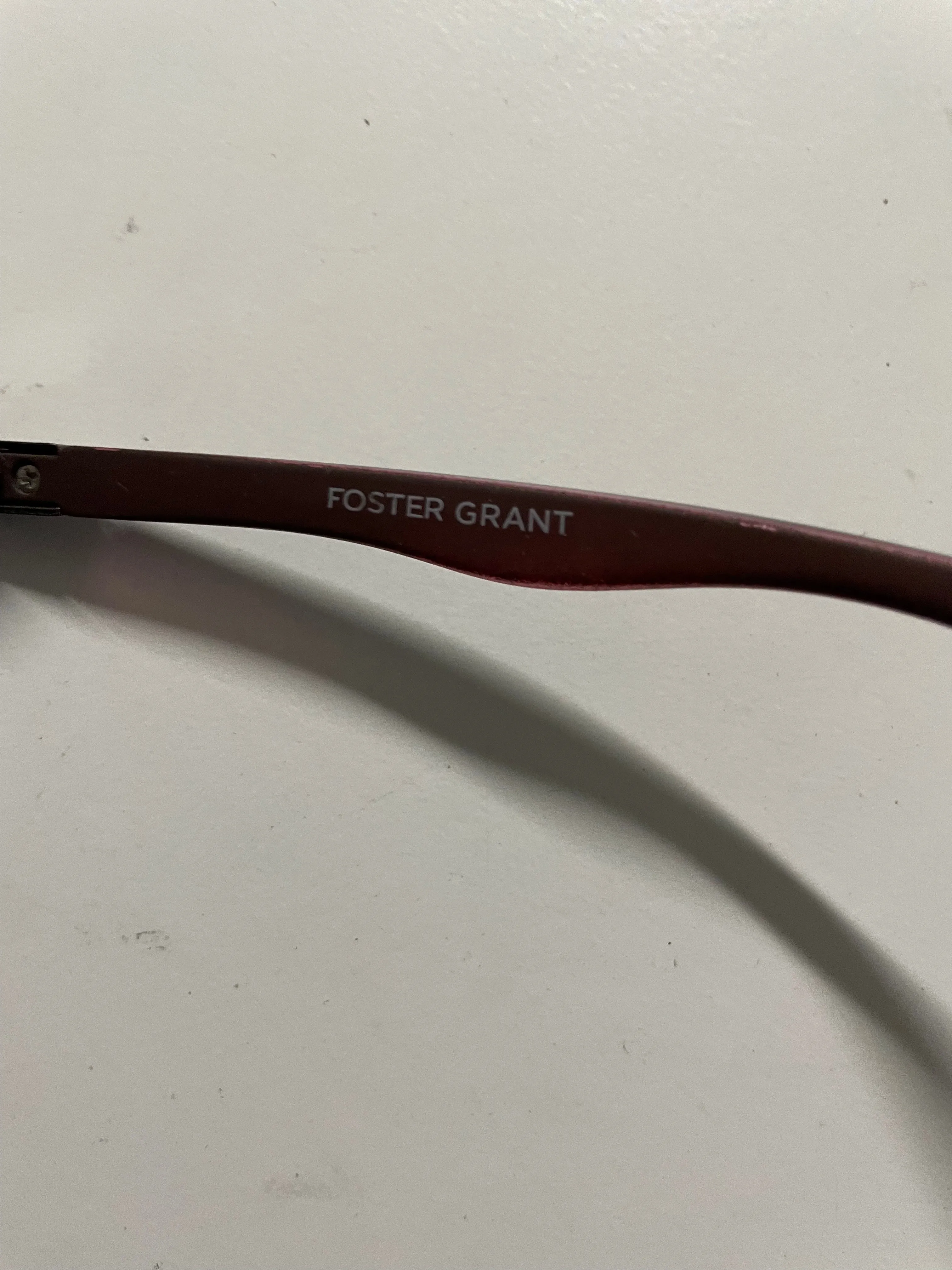 Vintage brown Foster Grant square cat eye sunglass| SKU 4498