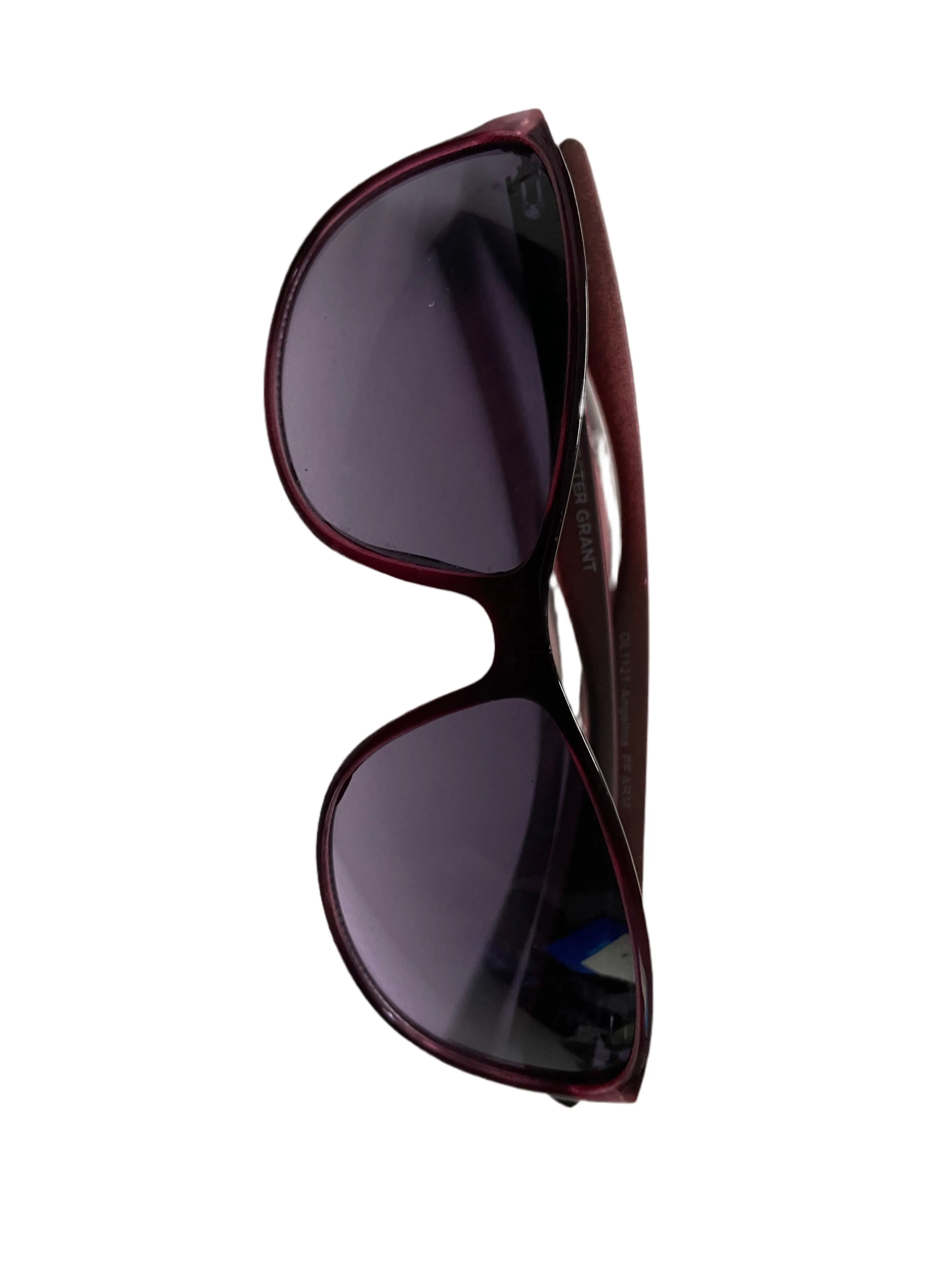 Vintage brown Foster Grant square cat eye sunglass| SKU 4498