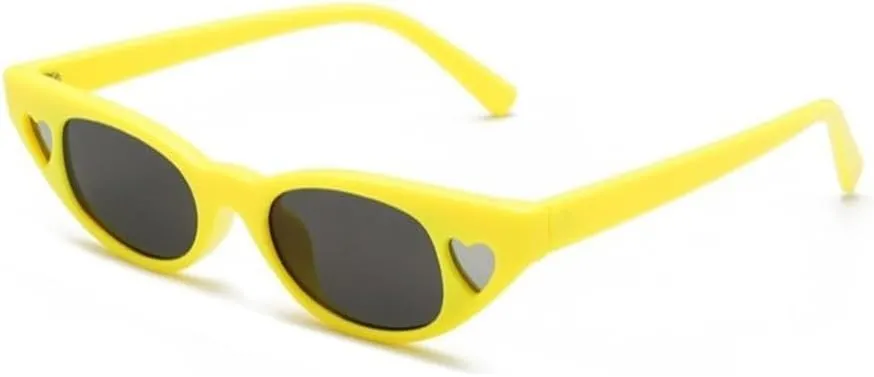 Vintage Cateye Women Sunglasses Heart Cat Eye Sun Glasses Ladies Shades
