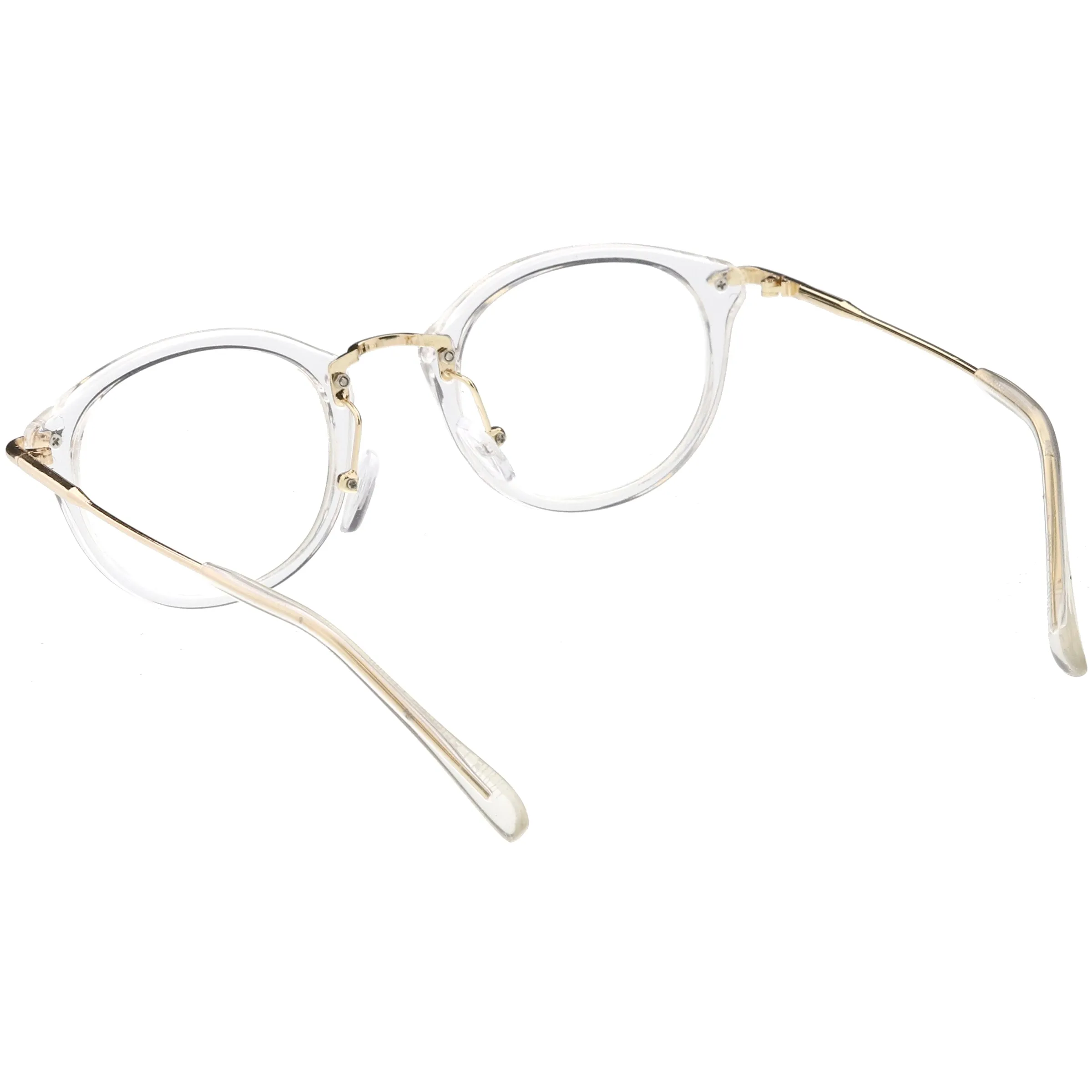 Vintage Inspired Dapper P3 Horned Rim Clear Lens Glasses C665