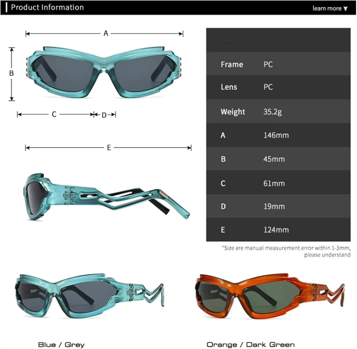 Vintage Irregular Cat Eye Women Luxury Sunglasses Fashion Unique Hollow Legs Men Uv400