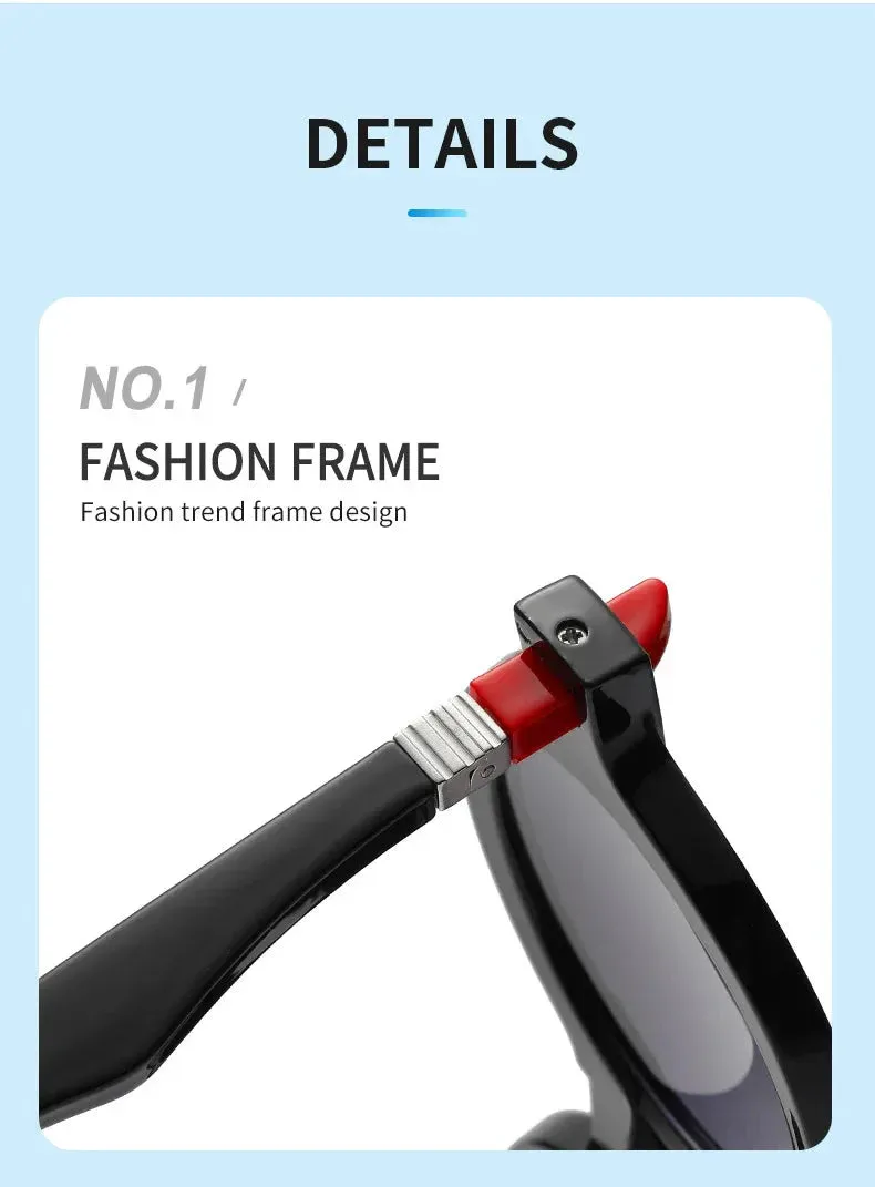 Vintage Luxury Gradient Anti-UV Round Sunglasses for Men and Women