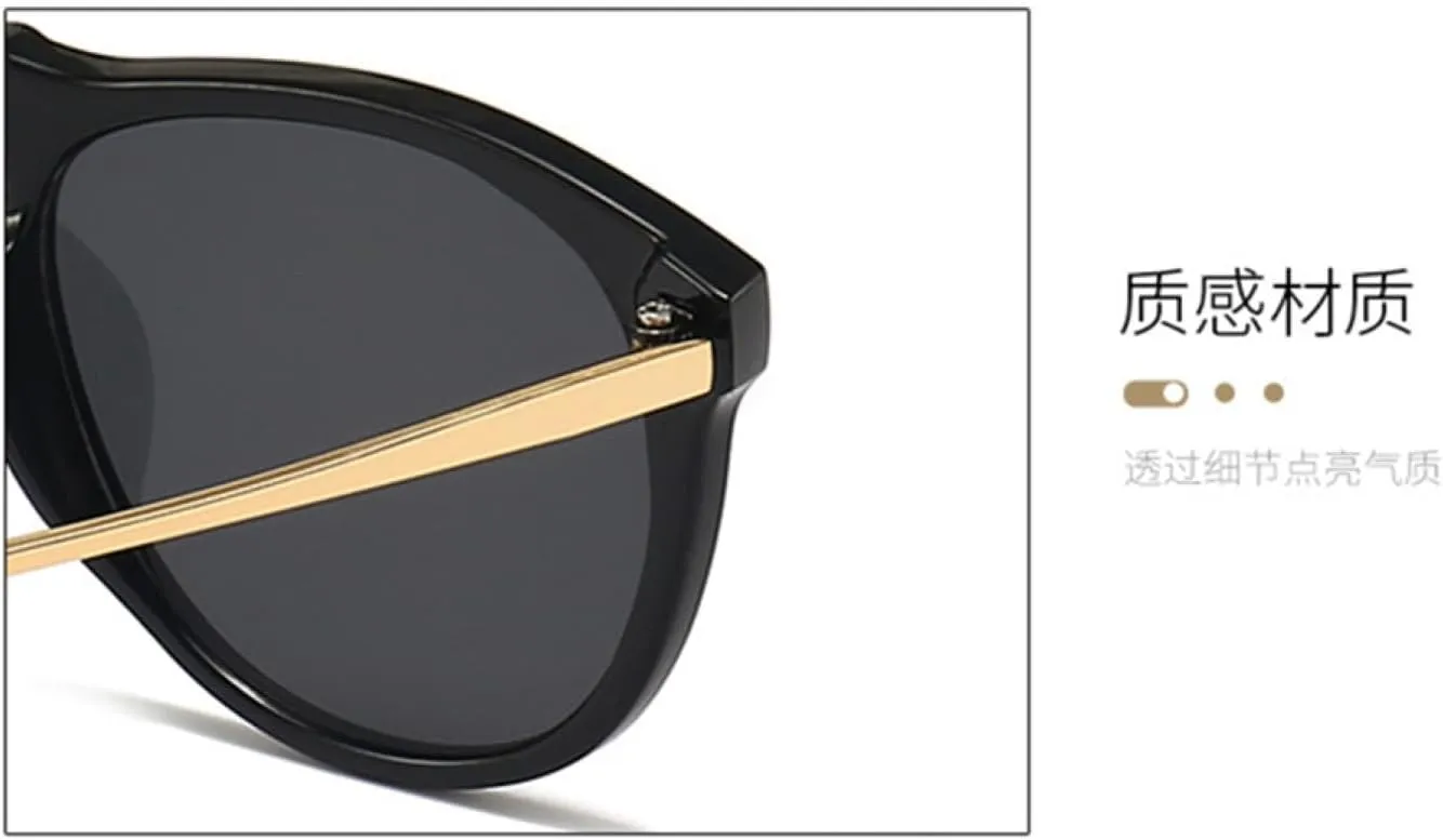 Vintage Sunglasses Women Men Round Metal Frame Sun Glasses(5,one)