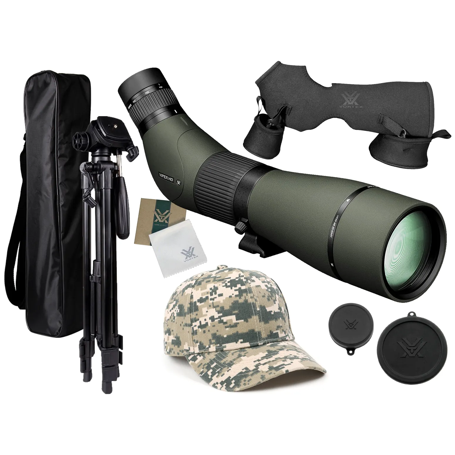 Vortex Optics Viper HD 20-60x85 Angled Spotting Scope (V502)